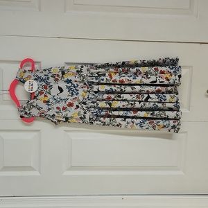 NWT Dot Dot Smile Woodland and Flowers Dress